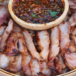หมูย่างติดมัน