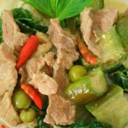 แกงเขียวหวานหมู