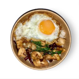 ข้าวกะเพราก่ายยย(อกไก่)