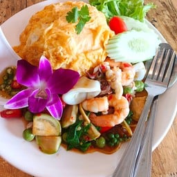 ข้าวทะเลผัดฉ่า