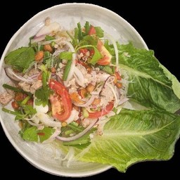 ยำวุ้นเส้นหมูสับ