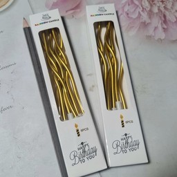 เทียนยาวสีทอง