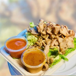 [อร่อยซ่ากับโค้ก] หมูย่างจิ้ม +  โค้ก ออริจินัล (กระป๋อง)