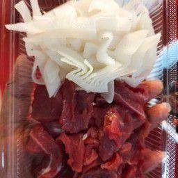 ซอยจุ๊เนื้อ +ริ้วขาว  แจ่วมะนาว