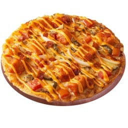 ชีสเบอร์เกอร์ ไก่ บางกรอบถาดเล็ก 7 นิ้ว [DMN]
