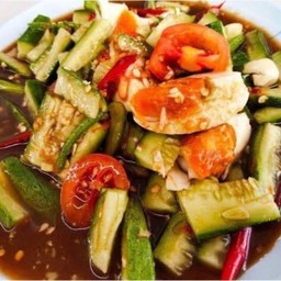 ตำแตงไข่เค็ม