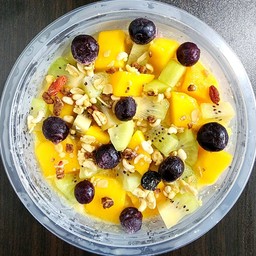 ( ขายดี#2 ) อาไซอิ โบวล์ - กลิ่นมะม่วง ผสม กีวี่ - ซูเปอร์ฟรุตช่วยย่อย ( เมนูแนะนำ  ) Acai Bowl