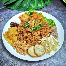 เส้นหมี่แซ่บแห้ง [เผ็ด]
