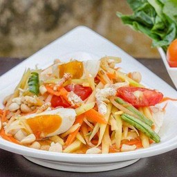 ตำไทยไข่เค็ม