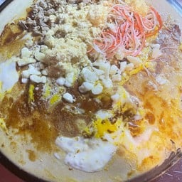 พริกเผา,ไข่,ชีส,หมูสับ,ปูอัด,หมูหยอง