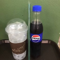 เป๊บซี่ + น้ำแข็ง