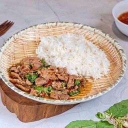 กะเพราเนื้อ