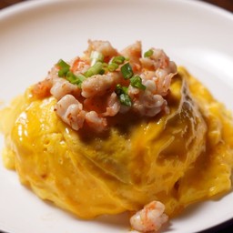 ข้าวไข่ข้นกุ้ง