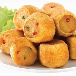 ไก่จ๊อ 10 ชิ้น  (รสพริกสด) เผ็ดน้อย