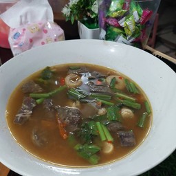 ต้มแซ่บเครื่องในหมู