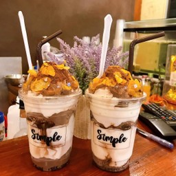 นมสดโอวัลตินภูเขาไฟ