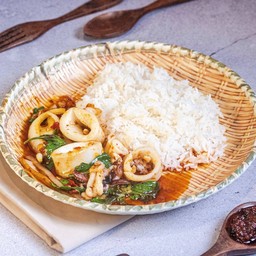 พริกเผาปลาหมึก