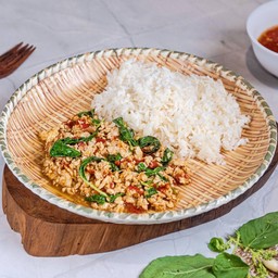 กะเพราอกไก่