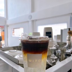 อเมริกาโน่น้ำผิ้งมะนาว (เย็น)