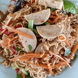 ตำมาม่าหมูยอปูปลาร้า