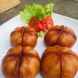 ซาลาเปาทอด4ลูกไส้ไก่