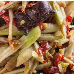 ตำมะม่วงปูปลาร้า