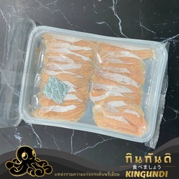 ท้องปลาแซลมอน สไลด์ เกรดซาซิมิ
