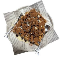 ขนมปังปิ้งโรยผงโกโก้