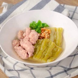 หมูเด้งมะระตุ๋น