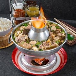 หม้อไฟเนื้อ ชุดใหญ่