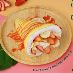 Strawberry Banana Crepe