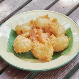กุ้งชุบแป้งทอด