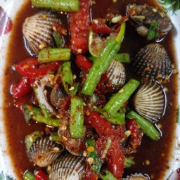 ตำหอยแครง