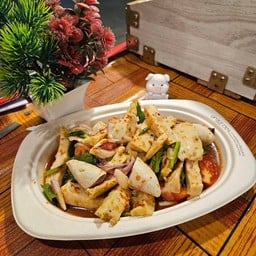 ยำรวมน้ำปลาร้า