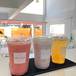 ชากุหลาบนมสด (เย็น)