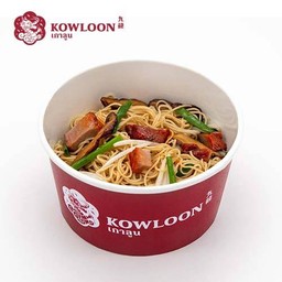 หมี่ผัดเกาลูน (หมูแดง)