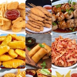 ทอดยันหว่าง{ข้าวยำไก่แซ่บ}