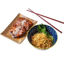 บะหมี่หมูทอดซอสราชันย์