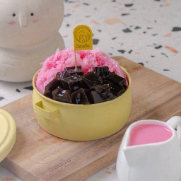 เฉาก๊วยนมชมพู