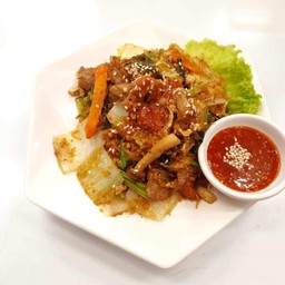 สุกี้แห้ง หมู/ไก่/กุ้ง