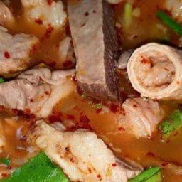 ต้มแช่บหมู+เครื่องในหมู
