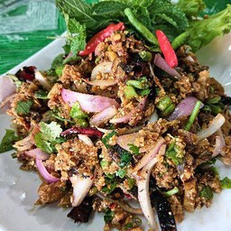 ลาบปลาดุกย่าง