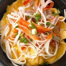 ข้าวไข่ข้น ปูอัด