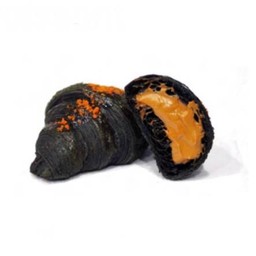 Thai Tea Charcoal Croissant