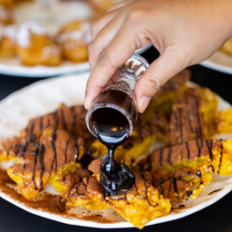 B3 เกี๊ยวกล้วยทอดช็อคไมโล