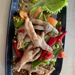 ตำตีนไก่