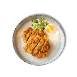 โจ๊กไก่ทอดซอสไห่หนาน