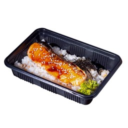 เซตข้าวปลาแซลมอนย่าง