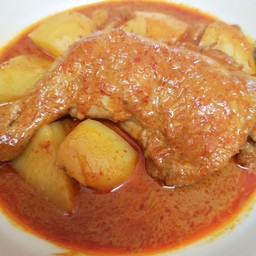แกงกระหรี่ไก่ฮาลาล