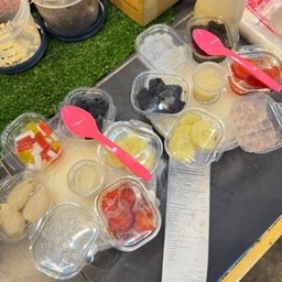 ทางร้านแยกท๊อปปิ้ง กับนมบิงซู ทุกออเดอร์ค่ะ